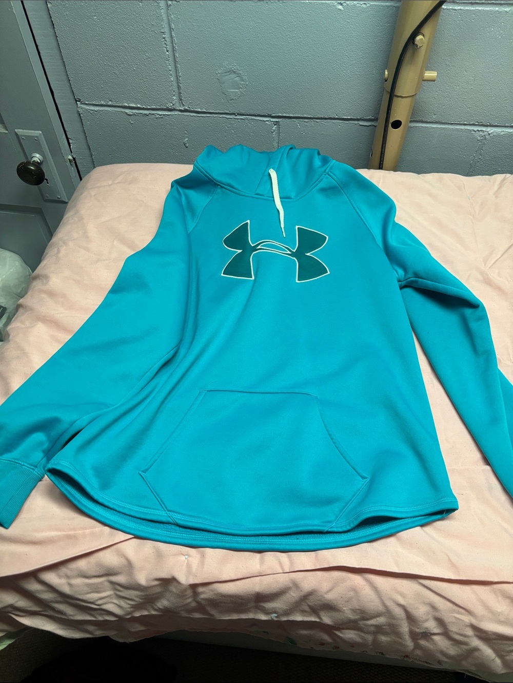 Under Armour Bright Teal Hooded Pullover